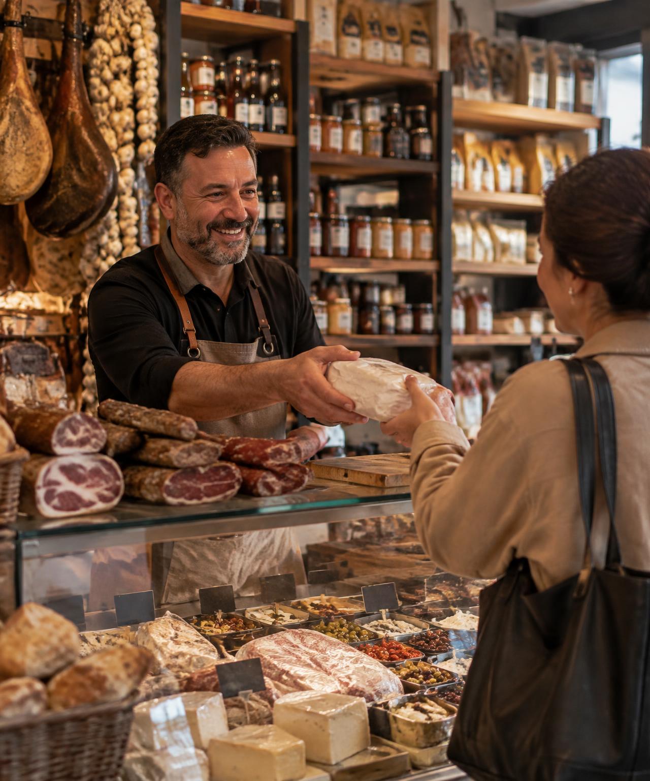 Persönliche Beratung im Tisa Balkan Shop in Mannheim